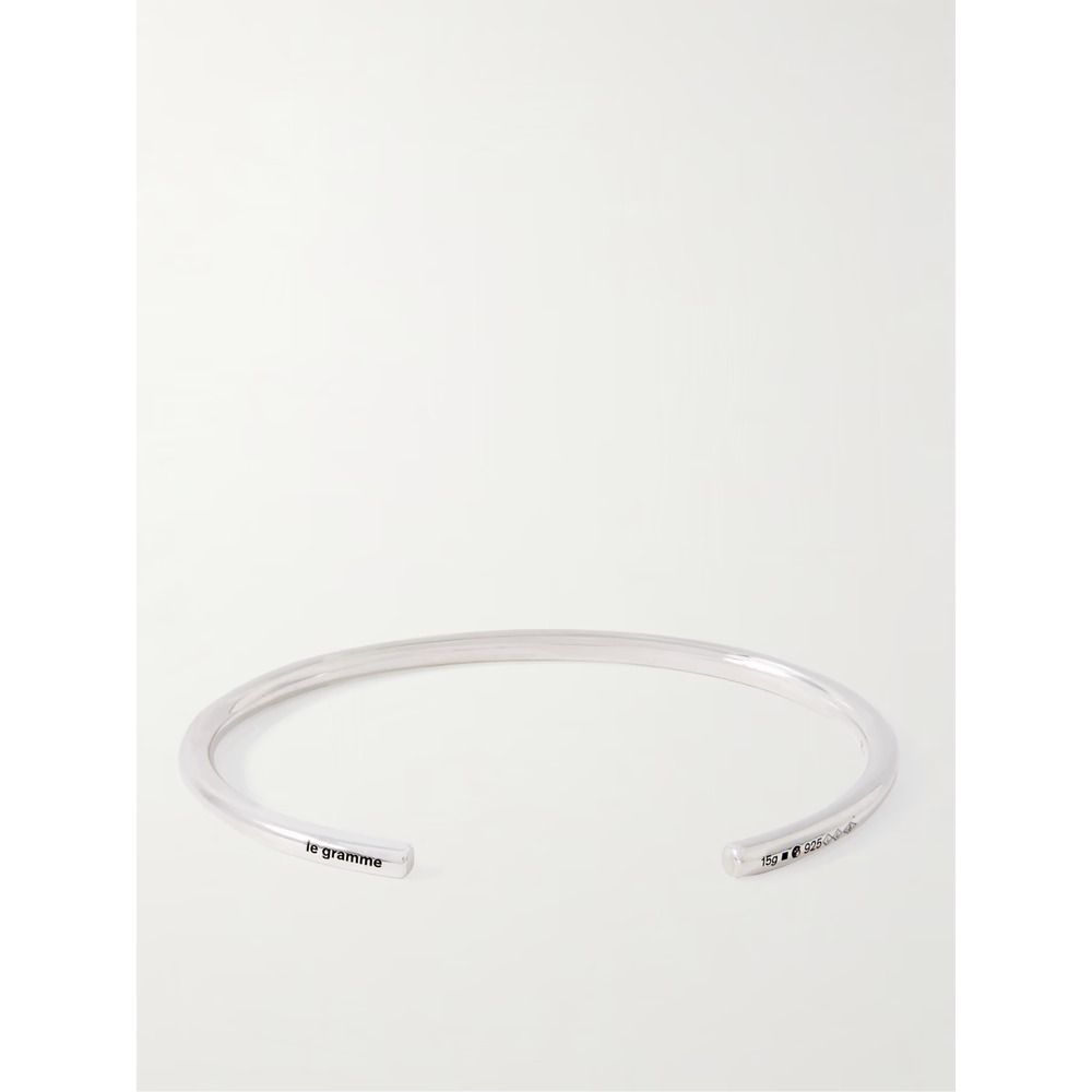 LE GRAMME Le 15 Sterling Silver Cuff size MEDIUM